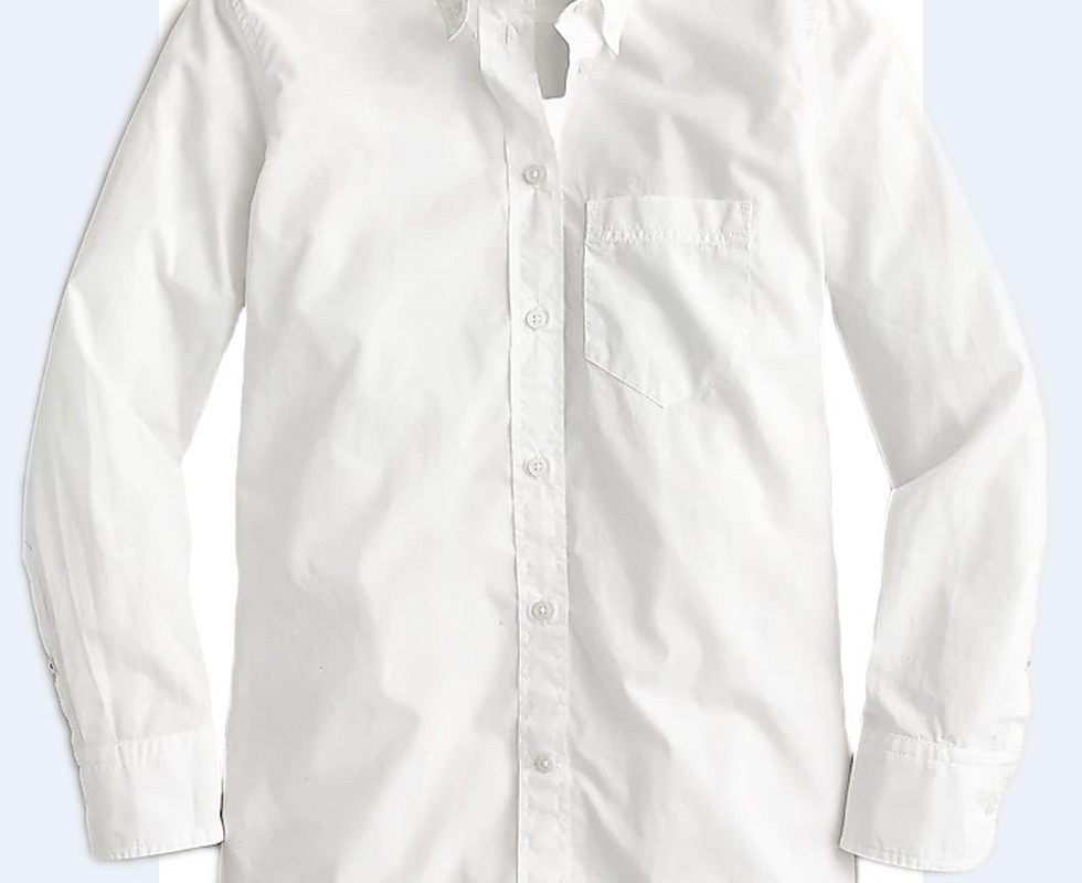 jcrew camasa alba